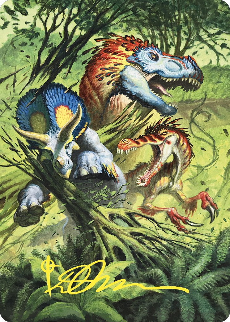 Finale of Devastation Art Card (Gold-Stamped Signature) [Commander Masters Art Series] | Cracking-Singles