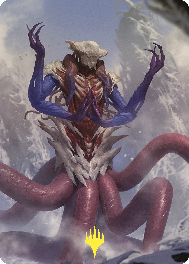 Zhulodok, Void Gorger Art Card (Gold-Stamped) [Commander Masters Art Series] | Cracking-Singles