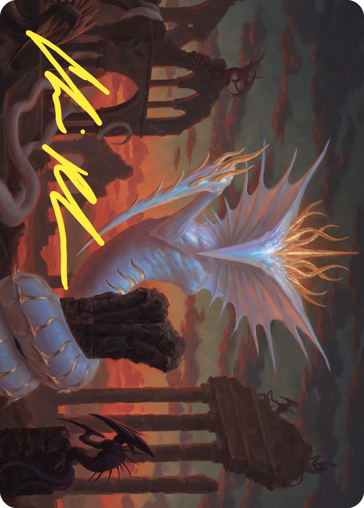 Sliver Gravemother Art Card (Gold-Stamped Signature) [Commander Masters Art Series] | Cracking-Singles