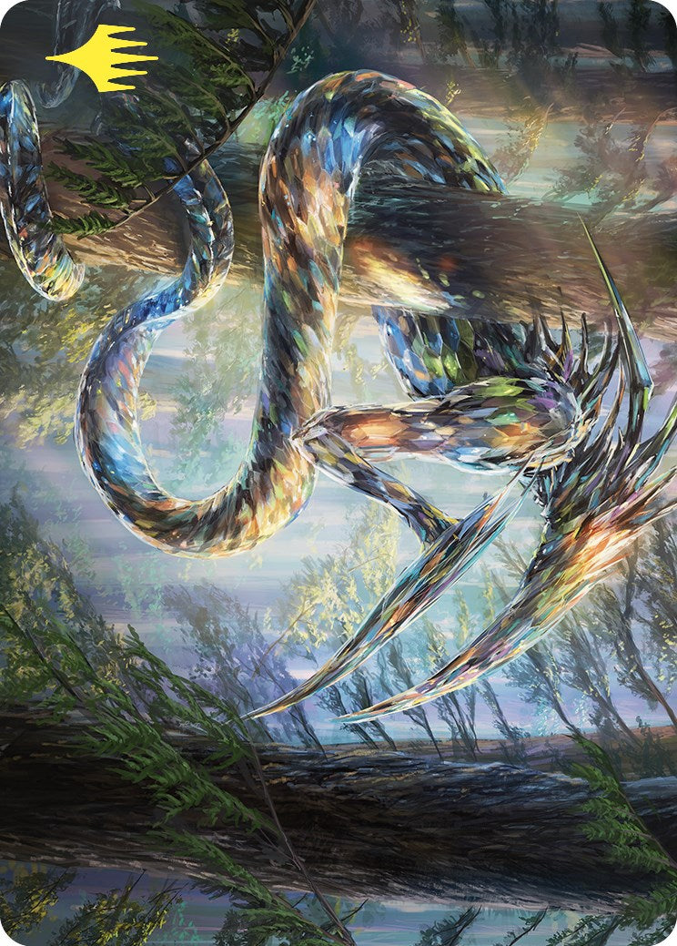 Gemhide Sliver Art Card (Gold-Stamped) [Commander Masters Art Series] | Cracking-Singles