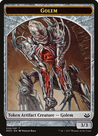 Golem Token [Modern Masters 2017 Tokens] | Cracking-Singles