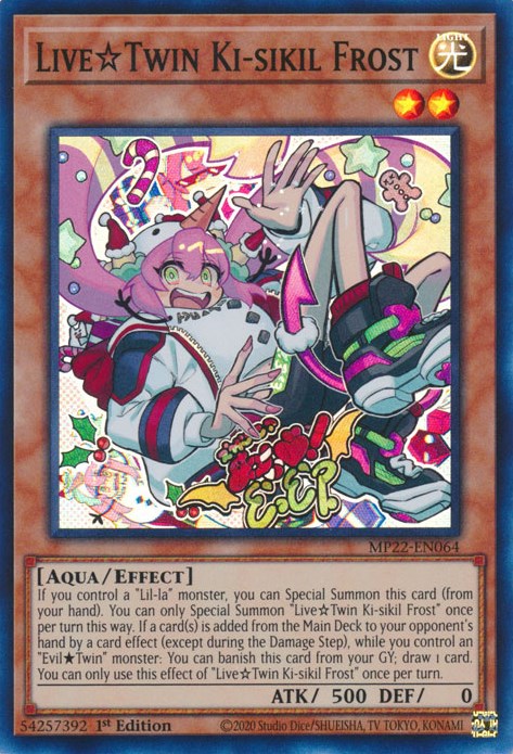 Live☆Twin Ki-sikil Frost [MP22-EN064] Super Rare | Cracking-Singles