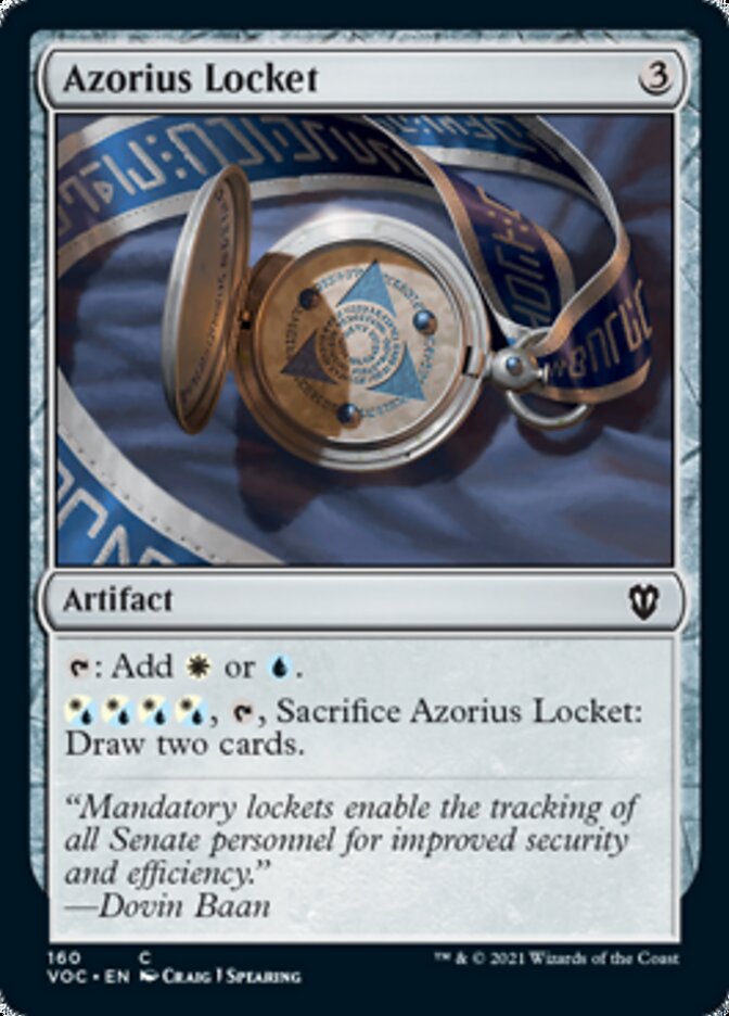 Azorius Locket [Innistrad: Crimson Vow Commander] | Cracking-Singles