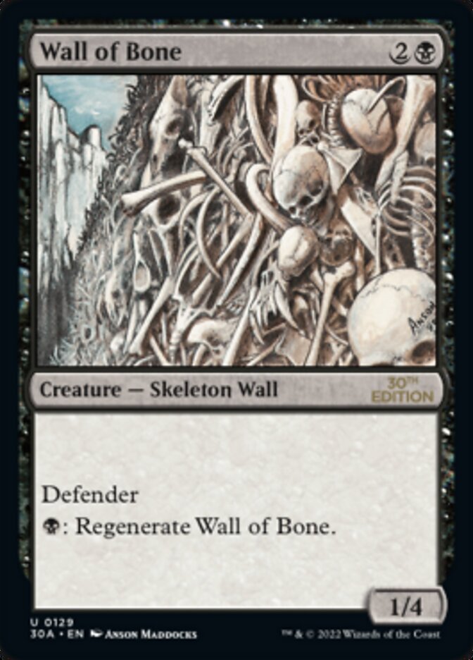 Wall of Bone [30th Anniversary Edition] | Cracking-Singles
