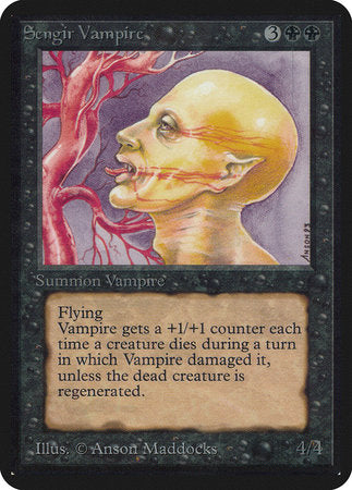 Sengir Vampire [Limited Edition Alpha] | Cracking-Singles