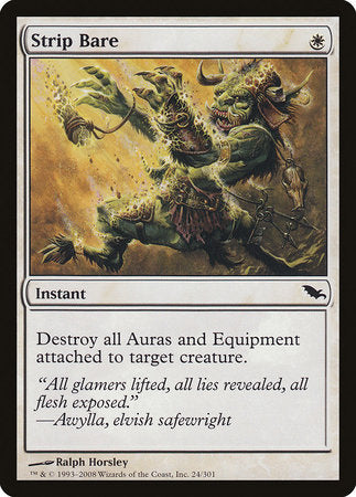 Strip Bare [Shadowmoor] | Cracking-Singles
