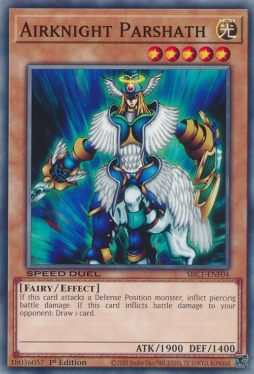 Airknight Parshath [SBC1-ENF04] Common | Cracking-Singles