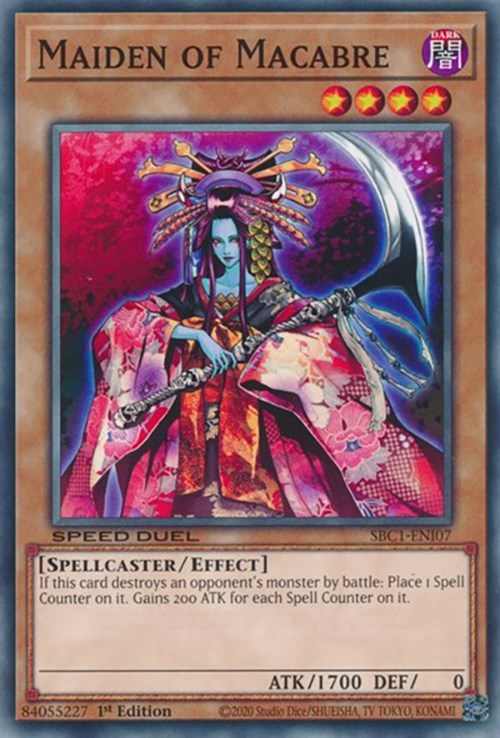 Maiden of Macabre [SBC1-ENI07] Common | Cracking-Singles