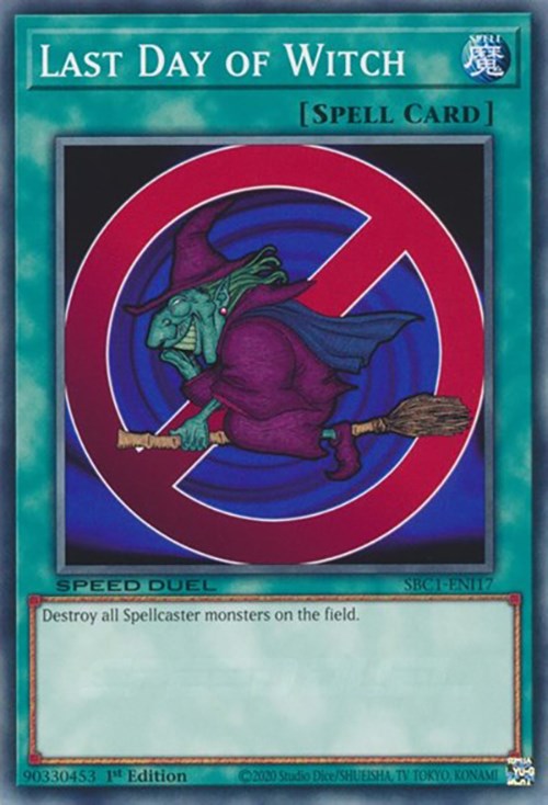 Last Day of Witch [SBC1-ENI17] Common | Cracking-Singles
