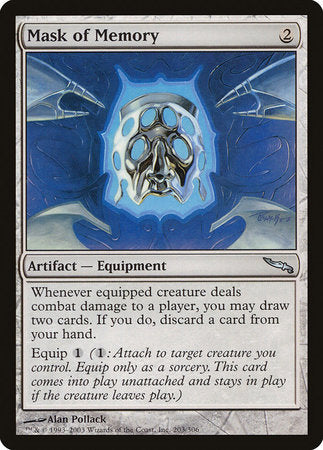 Mask of Memory [Mirrodin] | Cracking-Singles