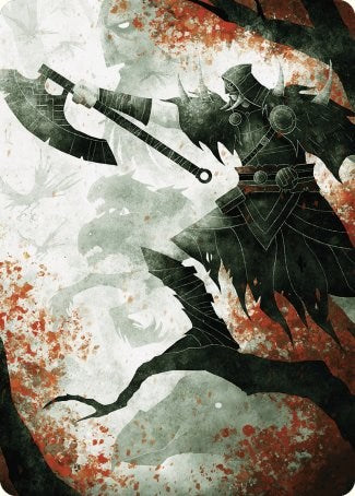 Garruk's Uprising Art Card [Wilds of Eldraine Art Series] | Cracking-Singles