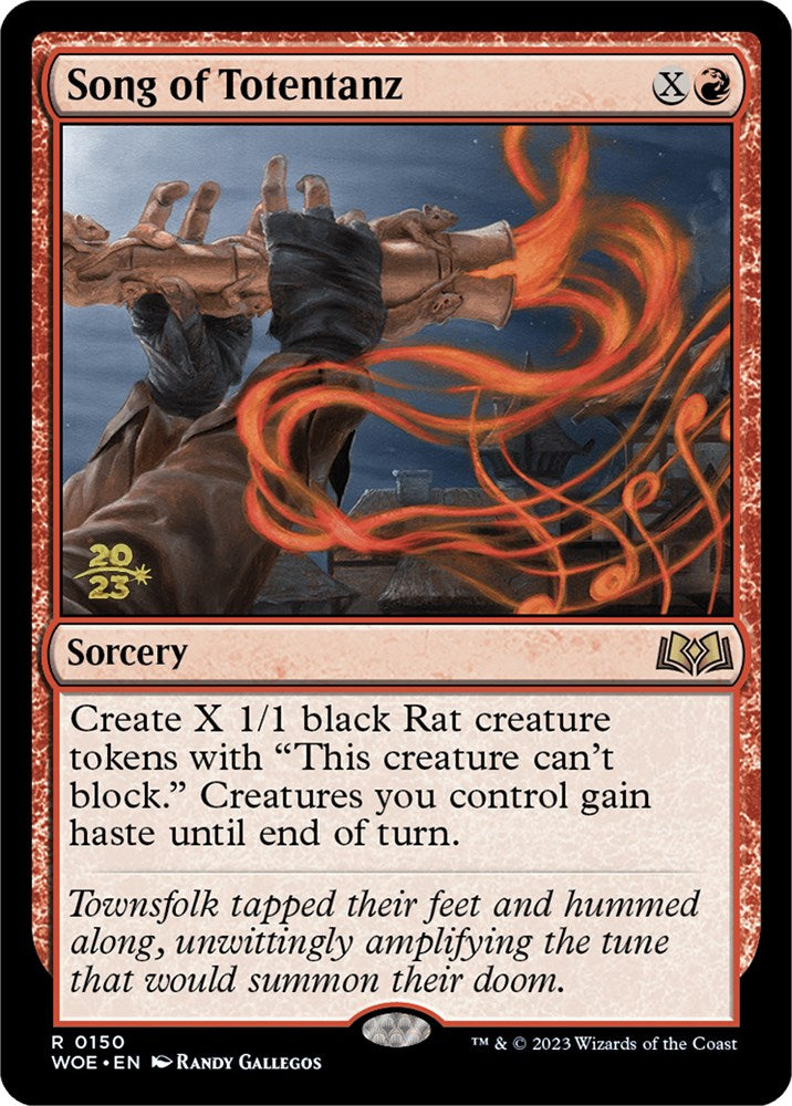 Song of Totentanz [Wilds of Eldraine Prerelease Promos] | Cracking-Singles