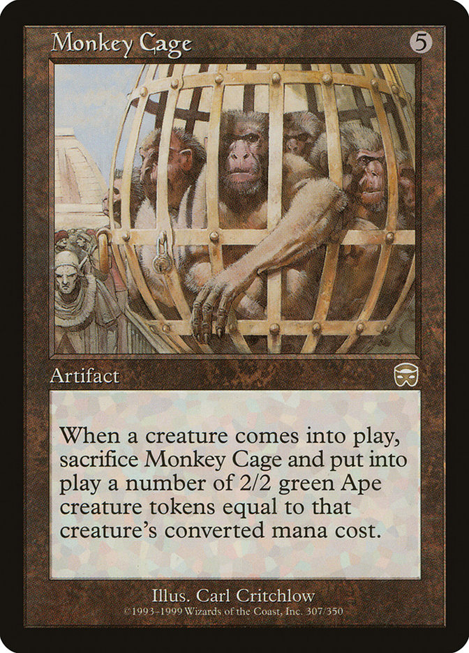 Monkey Cage [Mercadian Masques] | Cracking-Singles