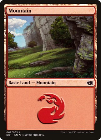 Mountain (62) [Duel Decks: Merfolk vs. Goblins] | Cracking-Singles