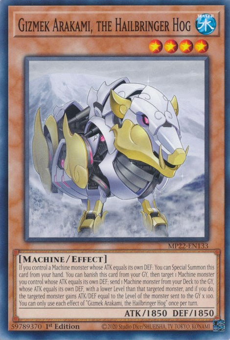 Gizmek Arakami, the Hailbringer Hog [MP22-EN133] Common | Cracking-Singles