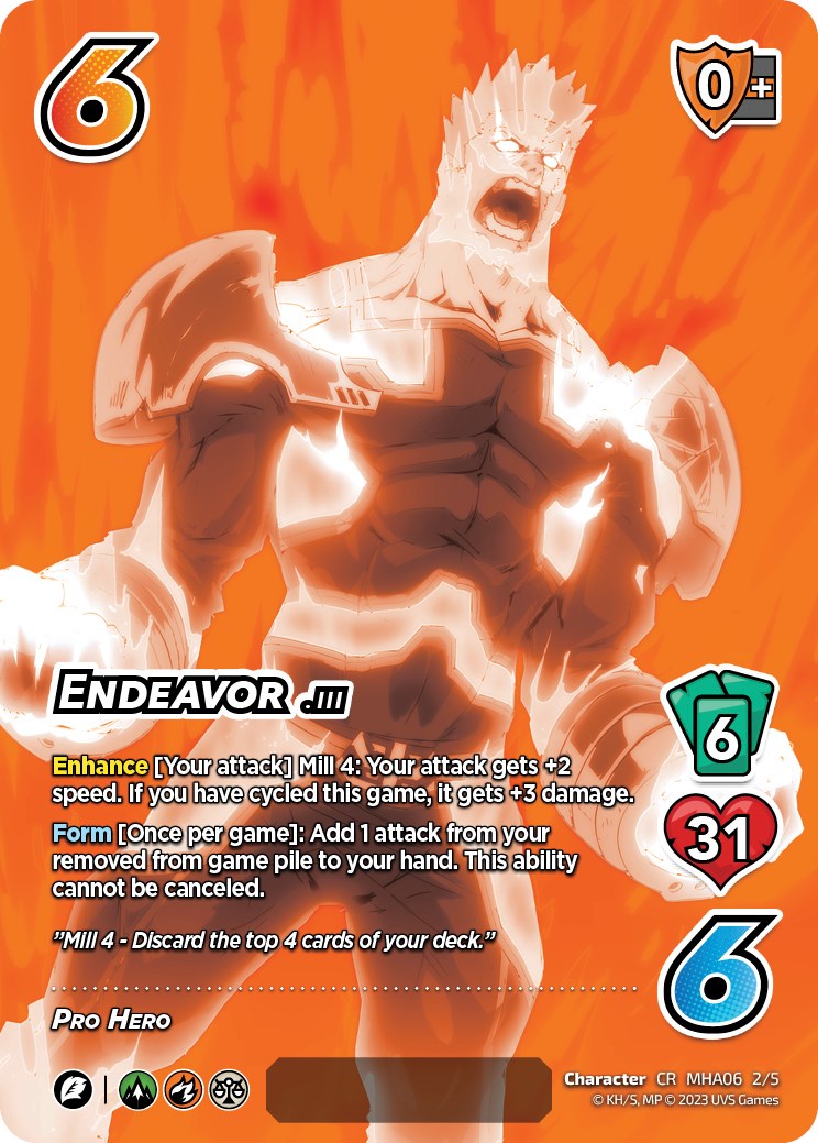 Endeavor (Serialized) [Jet Burn] | Cracking-Singles