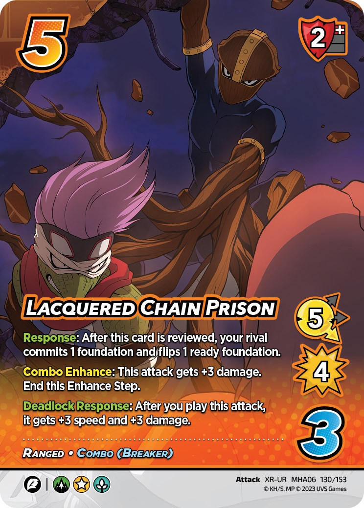 Lacquered Chain Prison (XR) [Jet Burn] | Cracking-Singles