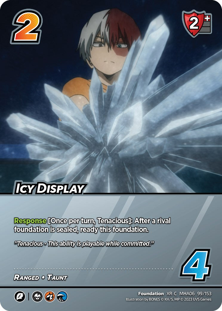 Icy Display (XR) [Jet Burn] | Cracking-Singles