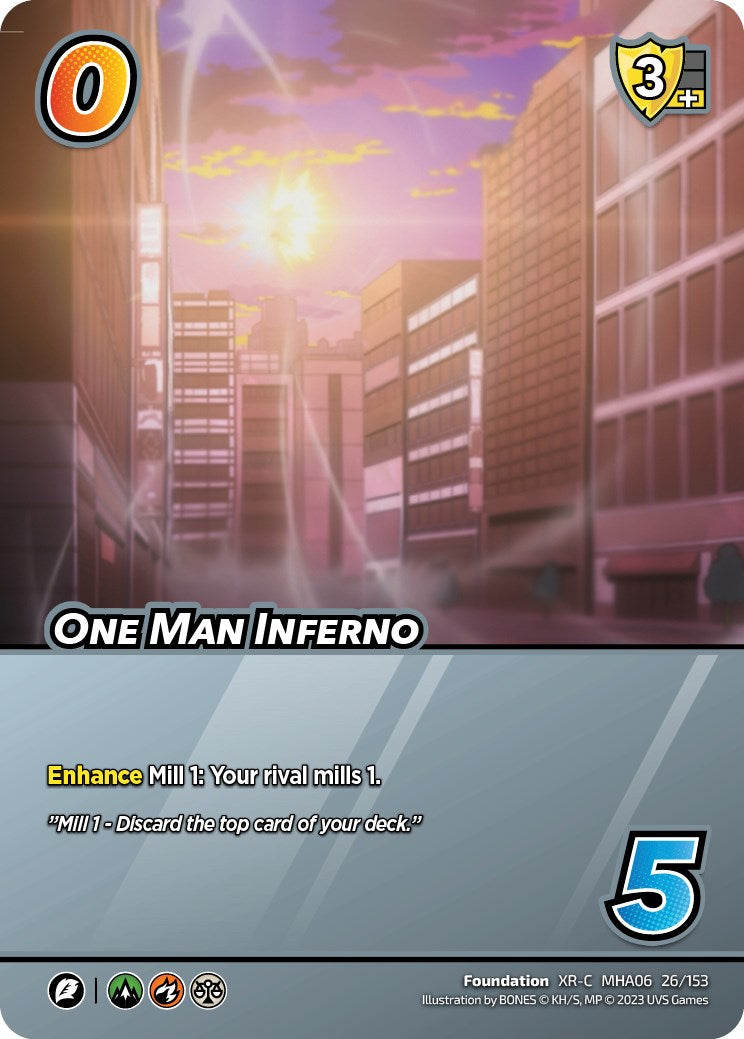 One Man Inferno (XR) [Jet Burn] | Cracking-Singles