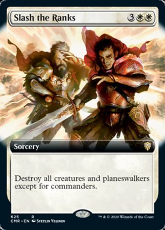 Slash the Ranks (Extended Art) [Commander Legends] | Cracking-Singles