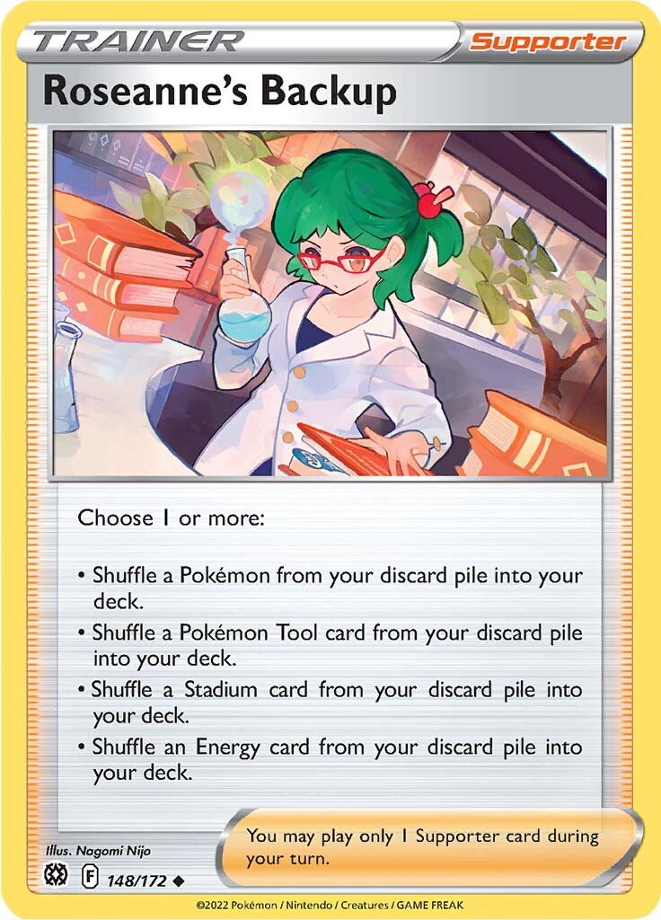 Roseanne's Backup (148/172) [Sword & Shield: Brilliant Stars] | Cracking-Singles