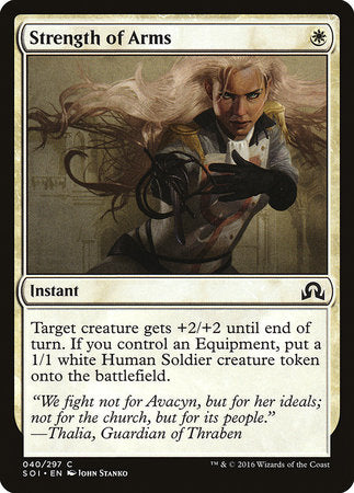 Strength of Arms [Shadows over Innistrad] | Cracking-Singles