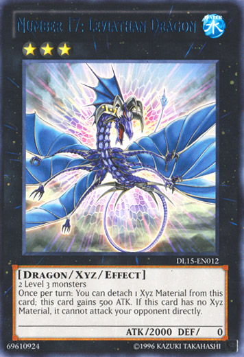 Number 17: Leviathan Dragon (Blue) [DL15-EN012] Rare | Cracking-Singles