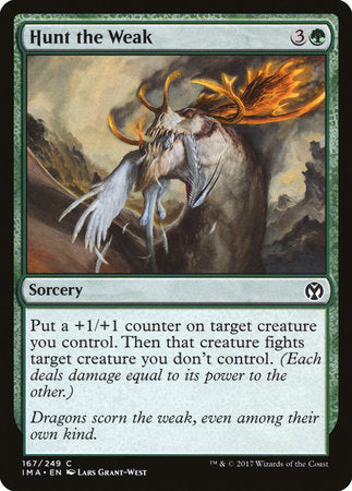 Hunt the Weak [Iconic Masters] | Cracking-Singles
