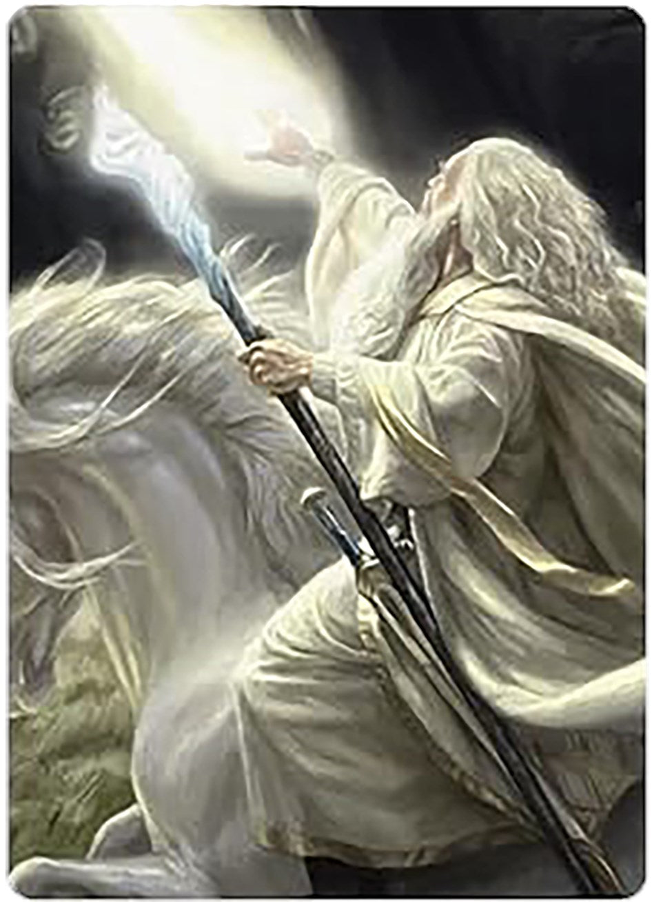 Gandalf of the Secret Fire Art Card [The Lord of the Rings: Tales of Middle-earth Art Series] | Cracking-Singles