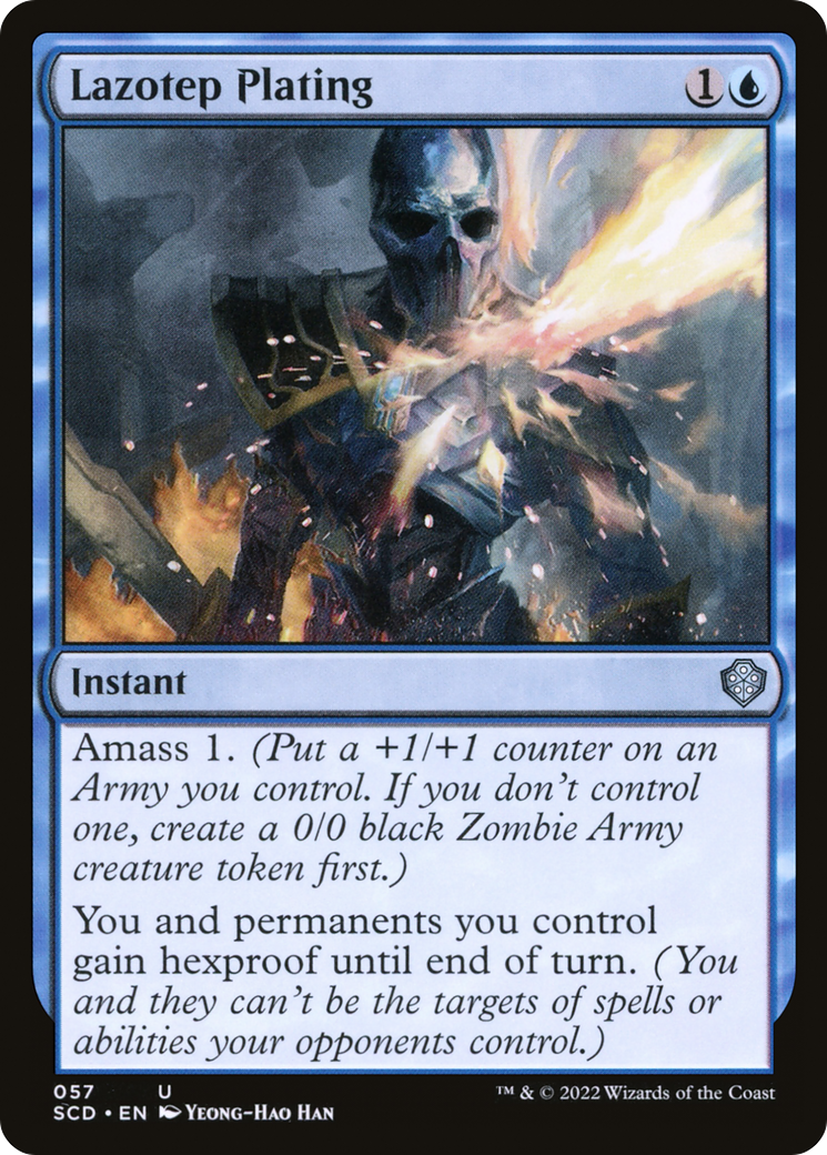 Lazotep Plating [Starter Commander Decks] | Cracking-Singles