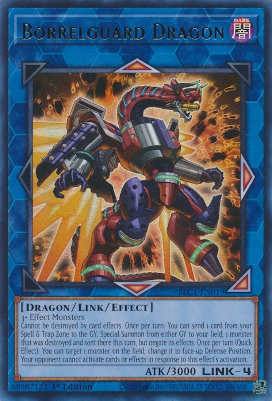 Borrelguard Dragon [BLC1-EN019] Ultra Rare | Cracking-Singles