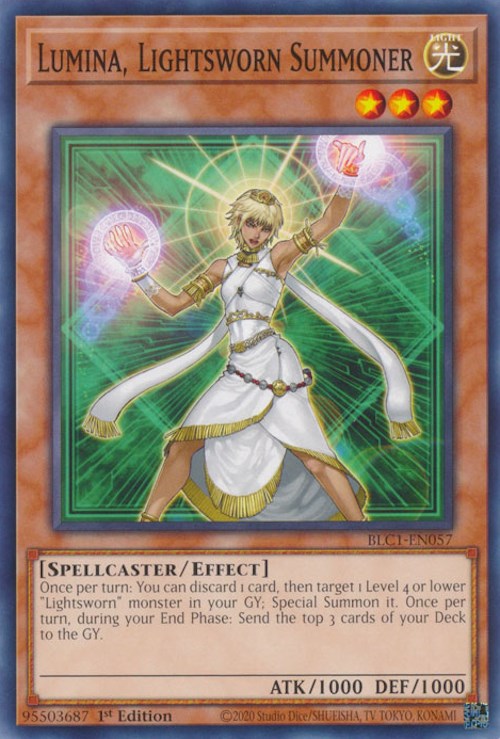 Lumina, Lightsworn Summoner [BLC1-EN057] Common | Cracking-Singles