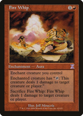 Fire Whip [Time Spiral Timeshifted] | Cracking-Singles