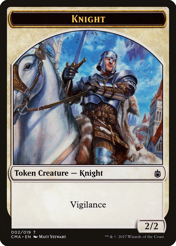 Knight [Commander Anthology Tokens] | Cracking-Singles