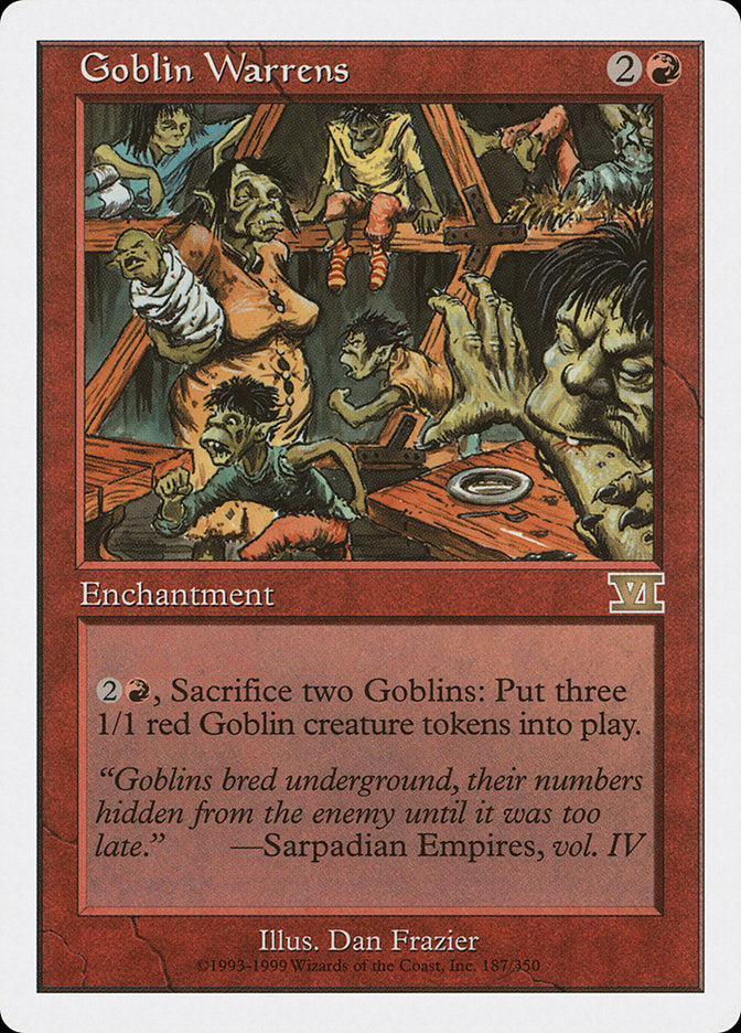 Goblin Warrens [Classic Sixth Edition] | Cracking-Singles