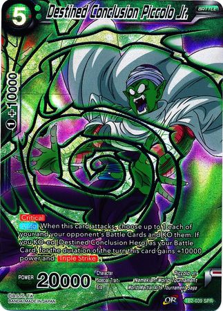 Destined Conclusion Piccolo Jr. (SPR) [TB2-039] | Cracking-Singles