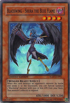 Blackwing - Shura the Blue Flame [RGBT-ENPP2] Super Rare | Cracking-Singles
