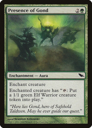 Presence of Gond [Shadowmoor] | Cracking-Singles