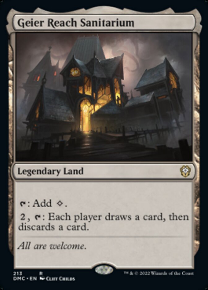Geier Reach Sanitarium [Dominaria United Commander] | Cracking-Singles