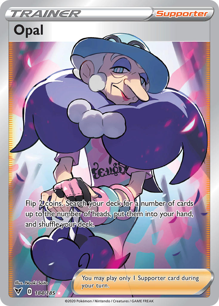 Opal (184/185) [Sword & Shield: Vivid Voltage] | Cracking-Singles