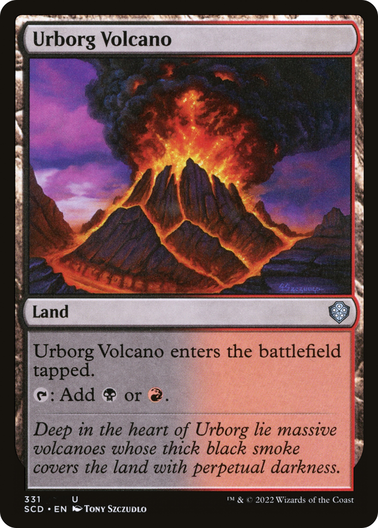 Urborg Volcano [Starter Commander Decks] | Cracking-Singles