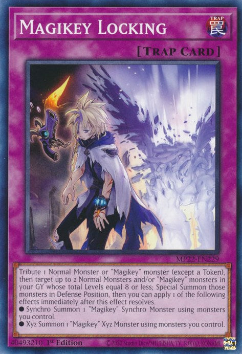 Magikey Locking [MP22-EN229] Common | Cracking-Singles