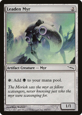 Leaden Myr [Mirrodin] | Cracking-Singles