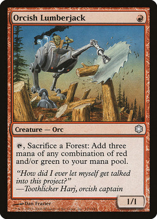 Orcish Lumberjack [Coldsnap Theme Decks] | Cracking-Singles