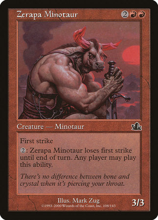 Zerapa Minotaur [Prophecy] | Cracking-Singles