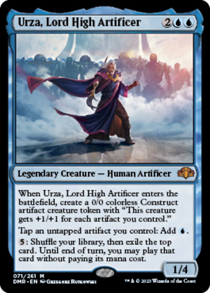 Urza, Lord High Artificer [Dominaria Remastered] | Cracking-Singles