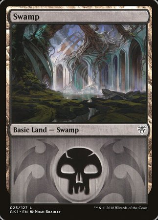 Swamp (25) [GRN Guild Kit] | Cracking-Singles