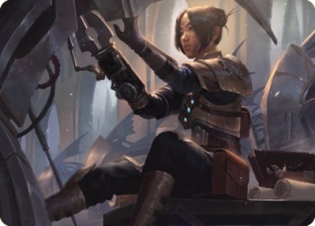 Thopter Mechanic Art Card [The Brothers' War Art Series] | Cracking-Singles