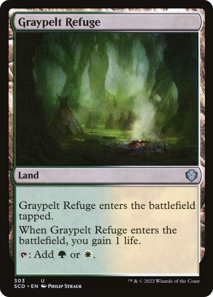Graypelt Refuge [Starter Commander Decks] | Cracking-Singles