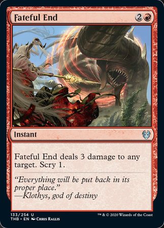 Fateful End [Theros Beyond Death] | Cracking-Singles